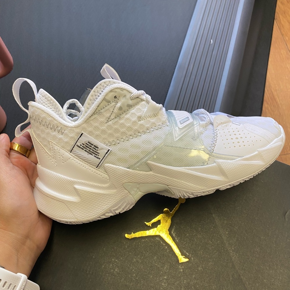 Jordan Brand White Sneakers w/ box